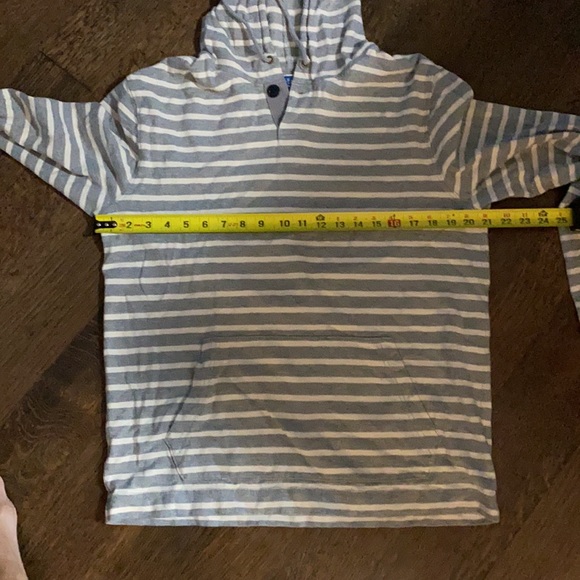 J.Crew stripped men’s size medium hoodie - Picture 10 of 10